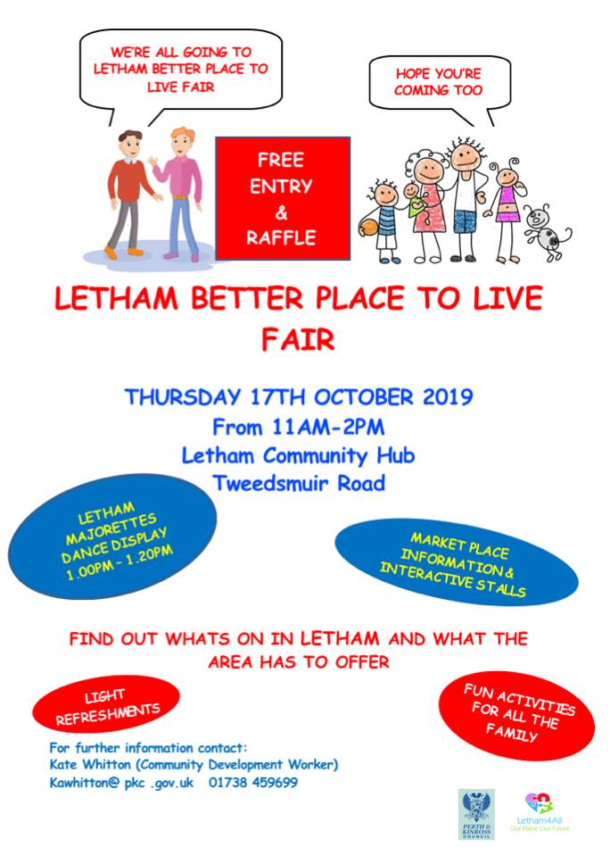 Letham Better Place to Live Fair - Letham4All