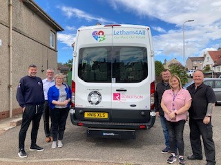 Toot, toot, here comes the Letham4All Community Minibus